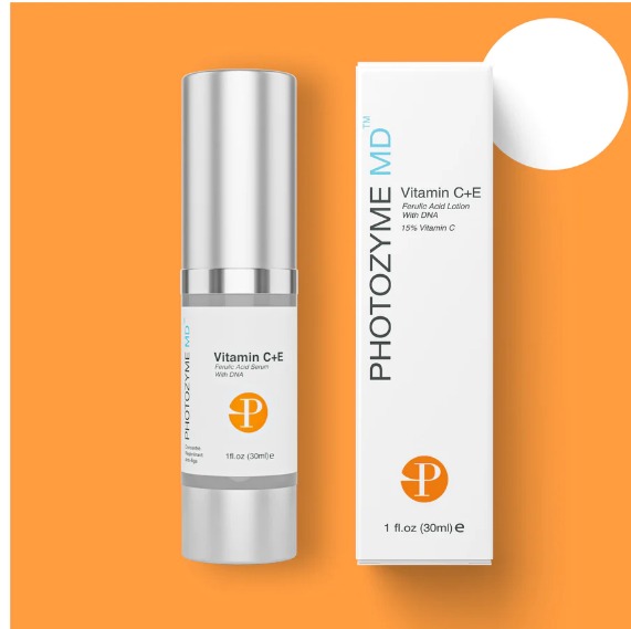 Photozyme MD Vitamin C+ E Ferulic Acid Lotion with DNA Repair