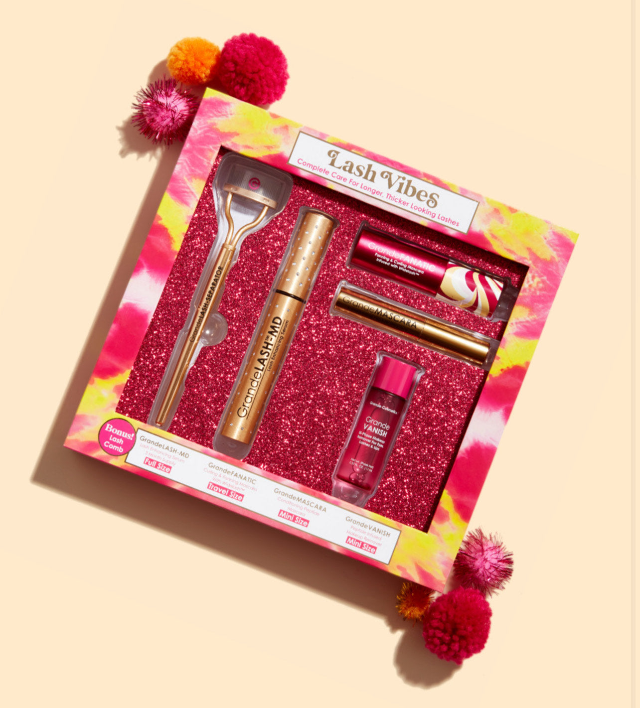 Grande Cosmetics Lash Vibes Gift Set