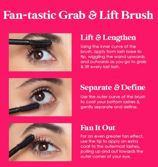 GrandeFANATIC Fanning & Curling Mascara infused with Widelash™ Retail