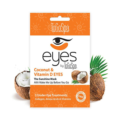 ToGoSpa Eyes - Coconut & Vitamin D (3 pack for $15)