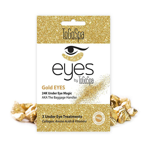 ToGoSpa Eyes - Gold (3 pack for $15)